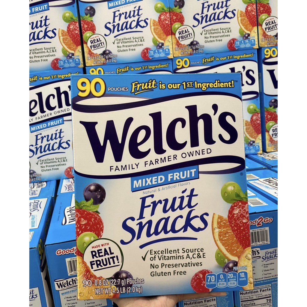 Kẹo dẻo trái cây hỗn hợp Welch's
