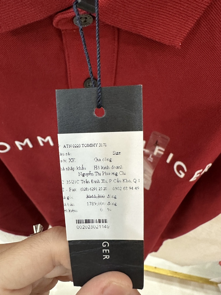 Áo thun nam Tommy Hilfiger – ATN 0223