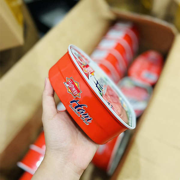 Thịt heo đóng hộp Highway Ham Luncheon Meat 454g