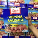 Thùng 18 lon xúc xích đóng hộp Libby's Vienna Sausage