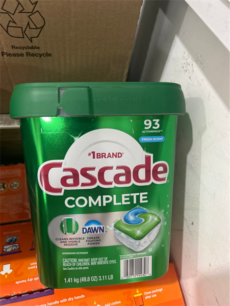 VIÊN RỬA CHÉN CASCADE COMPLETE 93 VIÊN