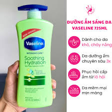 LOTION VASELINE XANH LÁ 725ML 