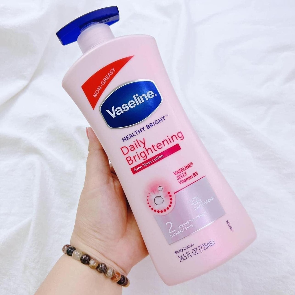 LOTION VASELINE HỒNG 725ML 