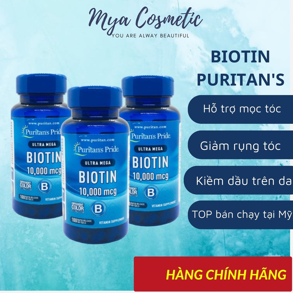 BIOTIN ULTRA MEGA 10,000mg 100v