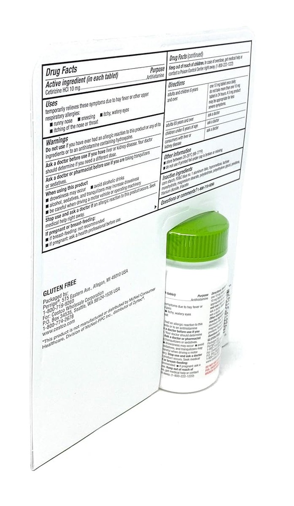 DỊ ỨNG ALLERGY ALLER-TEC KIRKLAND 365V(X.LÁ)