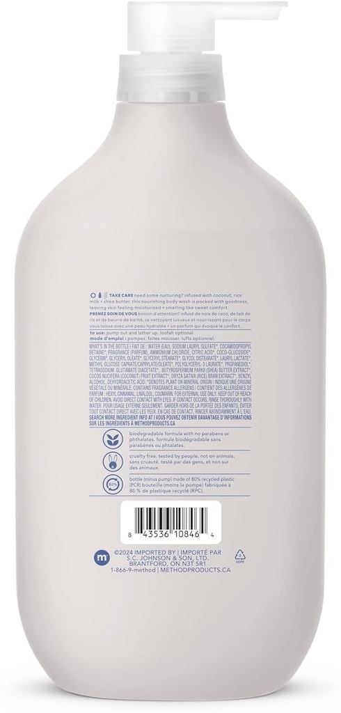 Sữa tắm METHOD SIMPLY NOURISH 828ML 