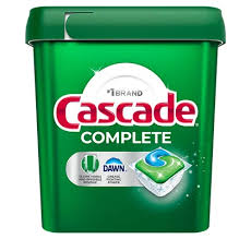 CASCADE COMPLETE DISHWASHER TABLETS 93 TABLETS