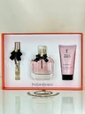 Giftset Nước Hoa Nữ Yves Saint Laurent YSL Mon Paris EDP Set 3 Món (90ml + Body Lotion 50ml + Mini 10ml)