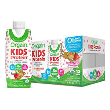PROTEIN KIDS STRAWBERRY MILK 12 BOTTLES