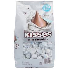 SOCOLA SỮA KISSES 1.58KG KHÔNG NHÂN 