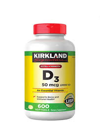 VITAMIN D3 50MCG 600 viên