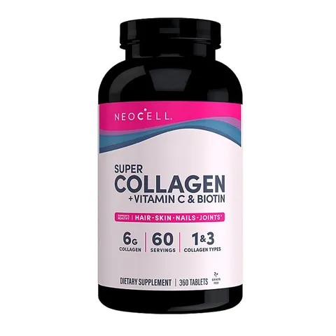 [SP000479] (Mẫu mới) Neocell Super Collagen + Vitamin C & Biotin Type 1&3 360 viên (Mỹ)
