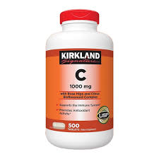 VITAMIN C 1000MG KIRKLAND 500 TABLETS