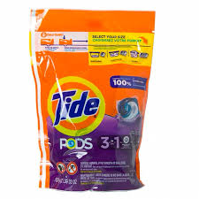TIDE STAINS ODORS LAUNDRY DETERGENT PILLS 39V